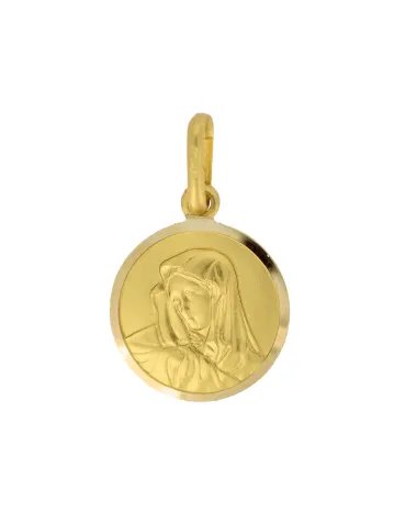 18CT Y/G MADONNA 12mm